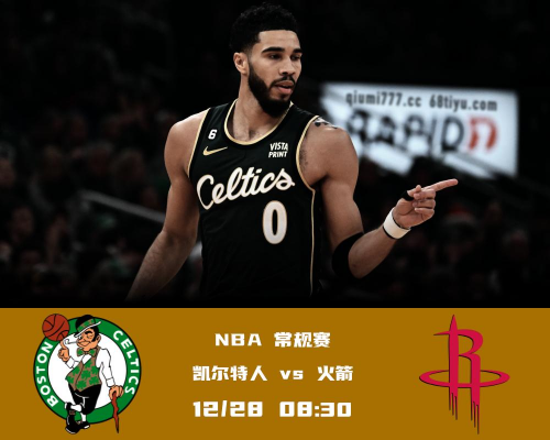 NBA TLC体育分析：塔图姆续轰40+，凯尔特人战火箭力拼三连胜